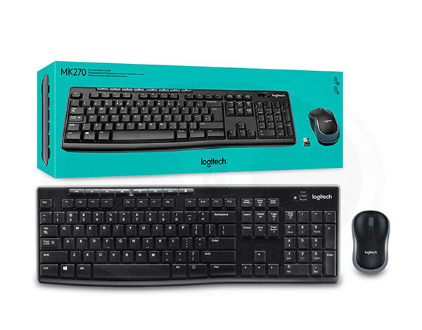 موس و کیبورد بی‌سیم Logitech MK270