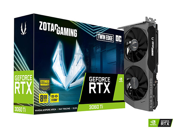 RTX 3060 Ti ZOTAC TWIN 8GB